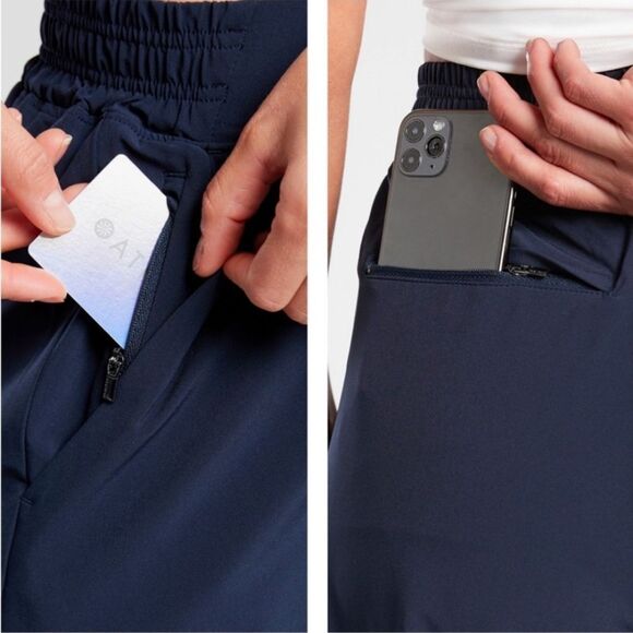 Athleta Brooklyn Wide Leg Crop Pant Black Women’s Sz 18 - Picture 3 of 15